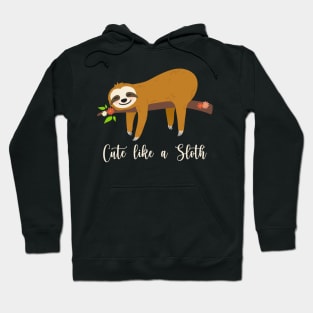 Cute Sloth Hoodie